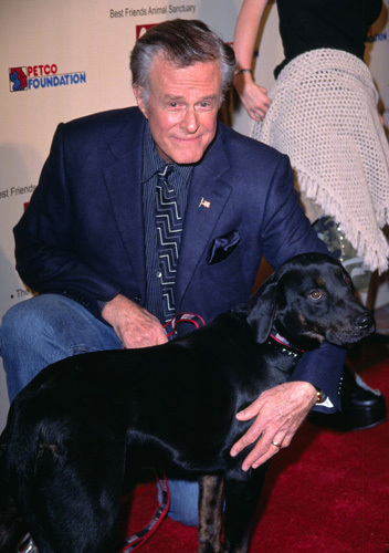 Robert Culp and Wonder Dog