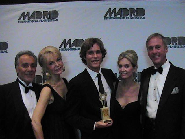 Madrid International Film Festival with Patrick Mceveety (Best dir) Michael Alton Lowder,Ruben Roberto Gomez, Lynne Delaney, Sabrina Culver