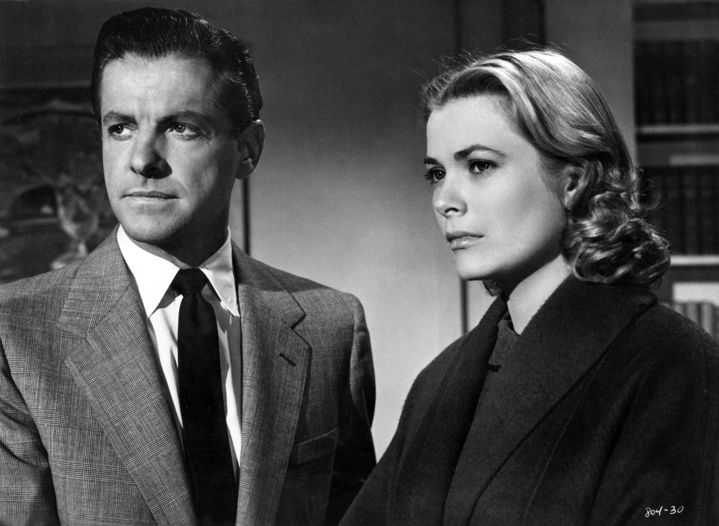 Still of Grace Kelly and Robert Cummings in Dial M for Murder (1954)