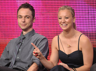 Kaley Cuoco-Sweeting and Jim Parsons