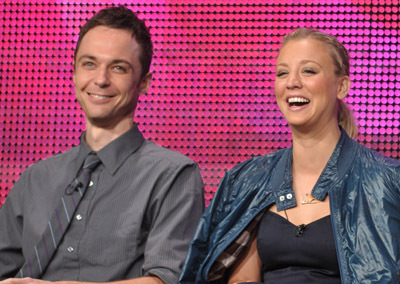 Kaley Cuoco-Sweeting and Jim Parsons