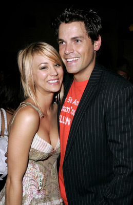 Kaley Cuoco-Sweeting and Jaron Lowenstein