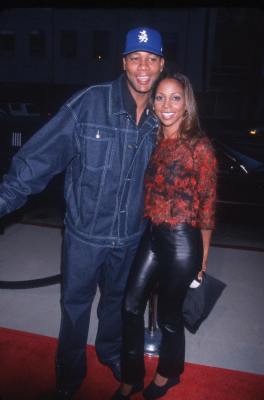 Holly Robinson Peete and Mark Curry at event of Introducing Dorothy Dandridge (1999)