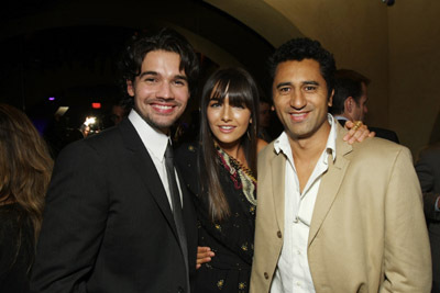 Camilla Belle, Cliff Curtis and Steven Strait at event of 10,000 BC (2008)