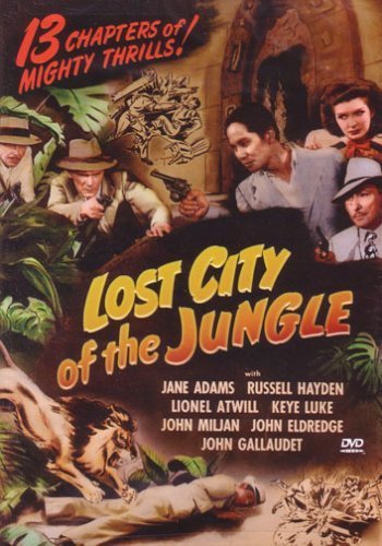 Jane Adams, Lionel Atwill, Dick Curtis and Keye Luke in Lost City of the Jungle (1946)