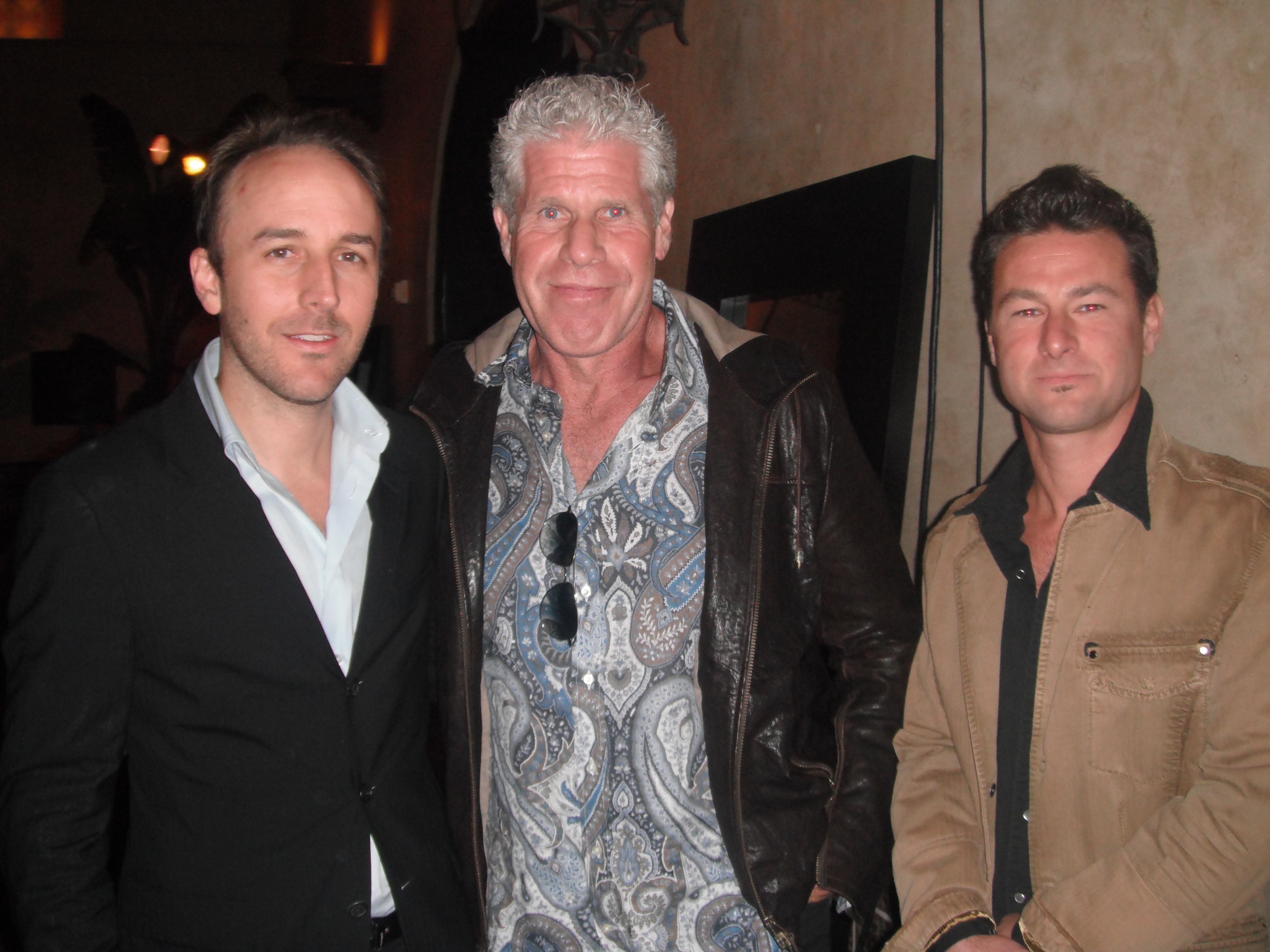 Derek Cianfrance, Ron Perlman, Joey Curtis at the Mann's Chinese Theater Gala Premiere of BLUE VALENTINE - 11/6/2010