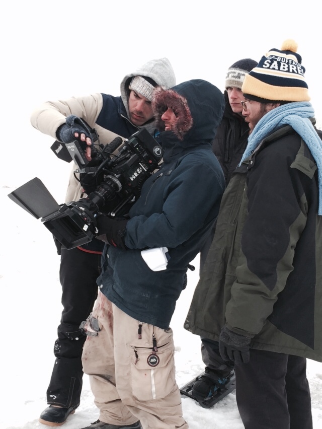 Joey Curtis shooting WINTER'S DREAM