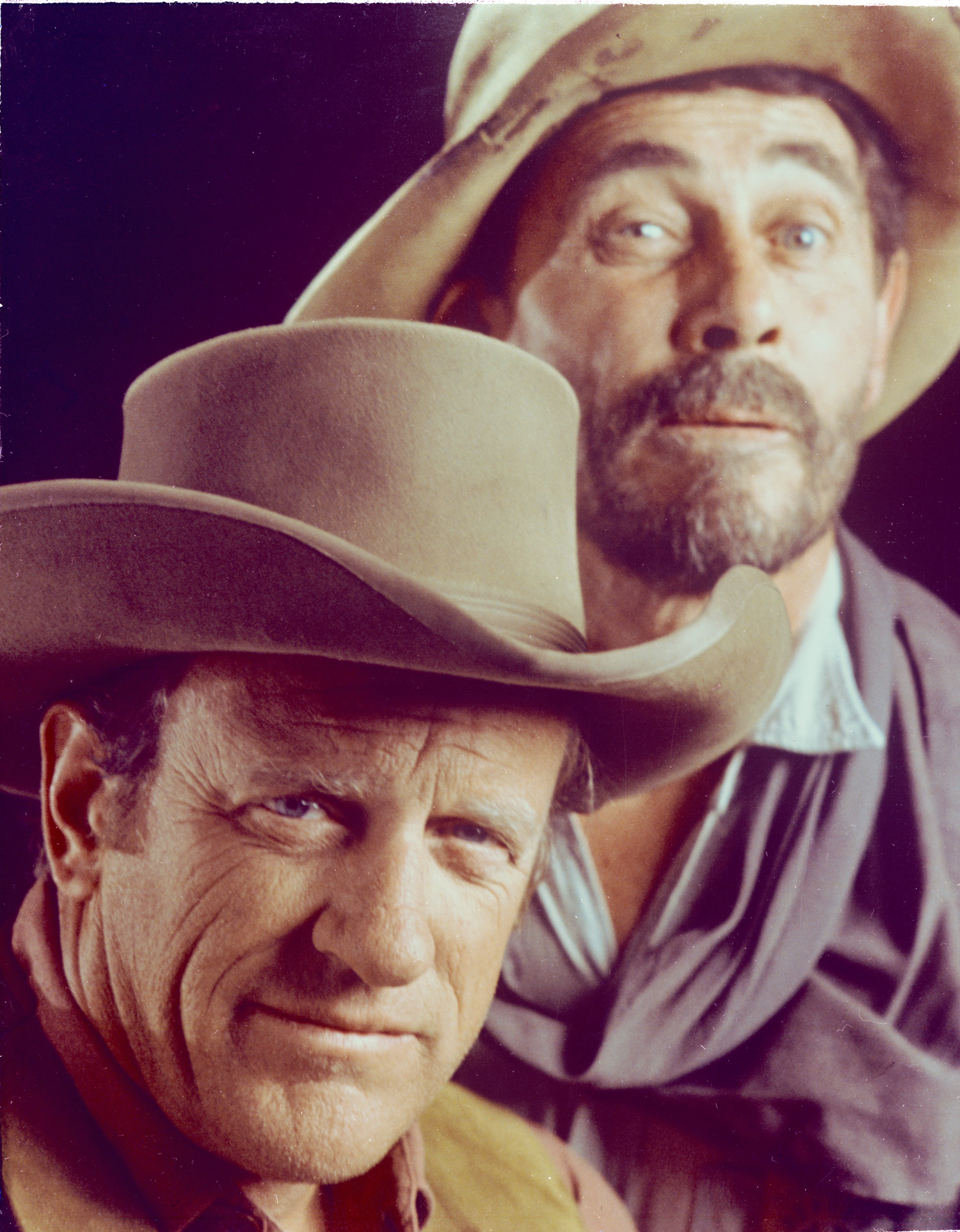 Still of James Arness and Ken Curtis in Gunsmoke (1955)