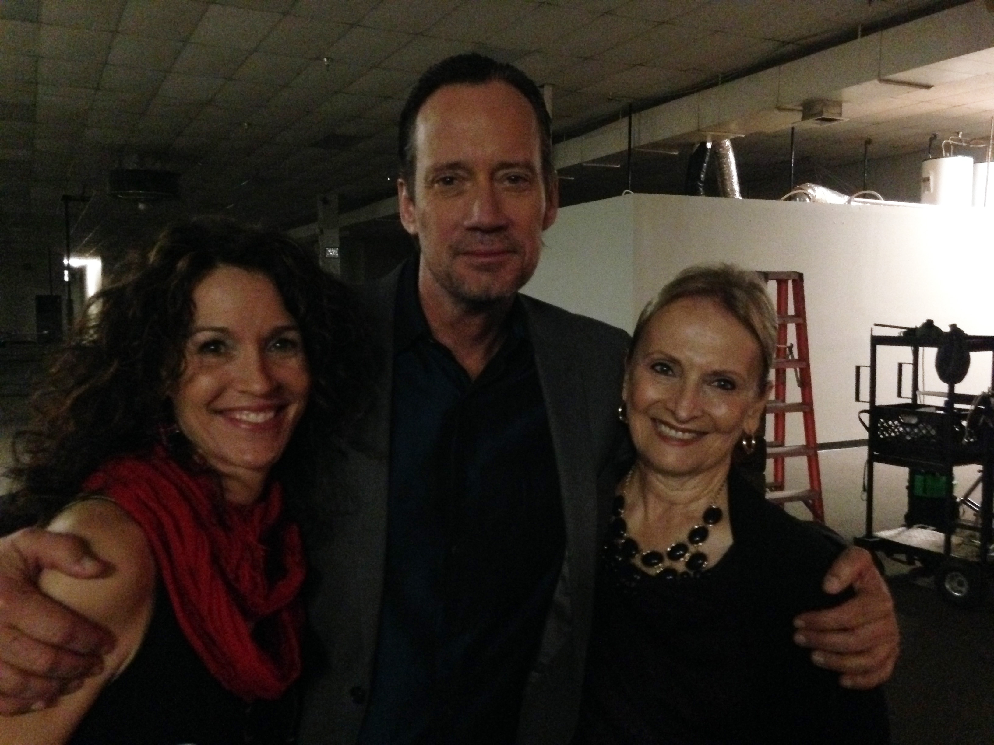 Madelon Curtis with Molly Venzke and Kevin Sorbo in Caged