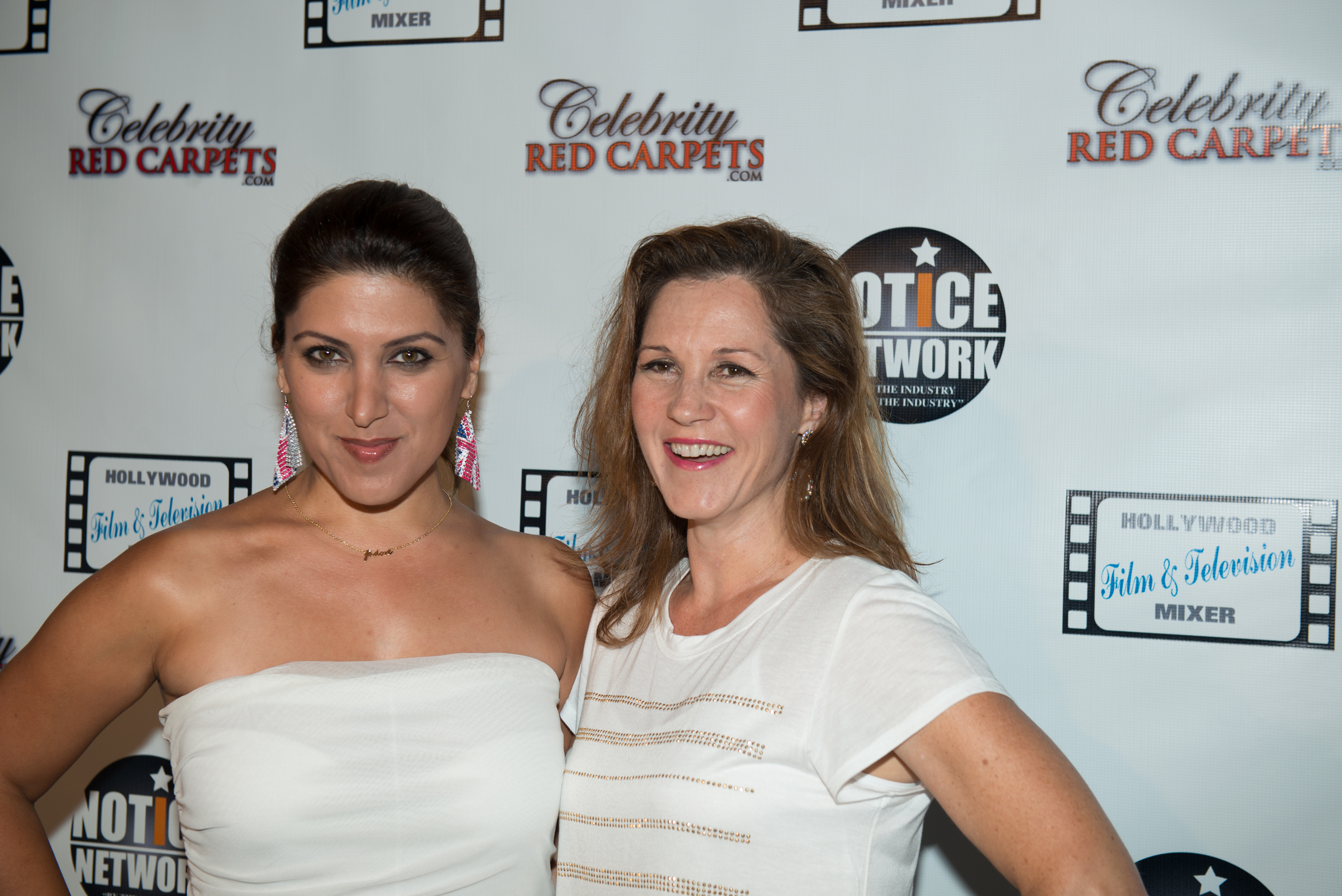 Michelle Alexandria (Producer) and Sonia Curtis @ The W Hotel White Carpet Event