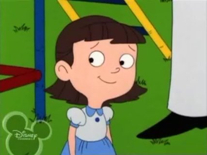 The Cornchip Girl in Disney's Recess. Aria is her voice!