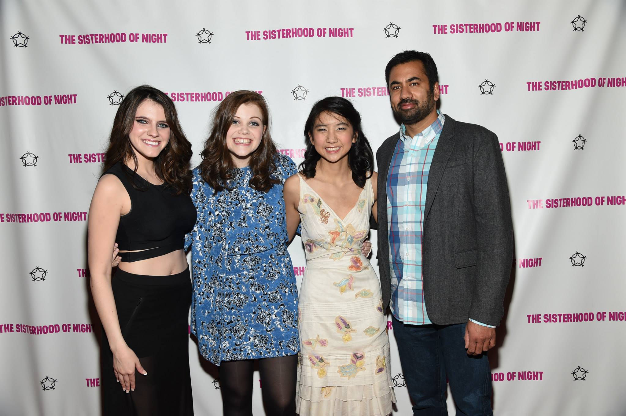 Kara Hayward, Georgie Henley, Willa Cuthrell, Kal Penn THE SISTERHOOD OF NIGHT, NYC PREMIERE