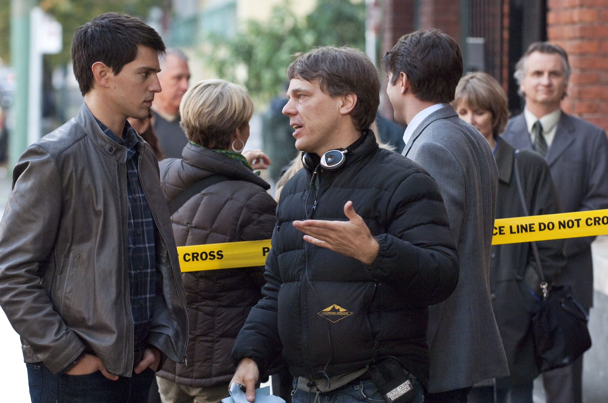 Still of Nicholas D'Agosto and Steven Quale in Galutinis tikslas 5 3D (2011)