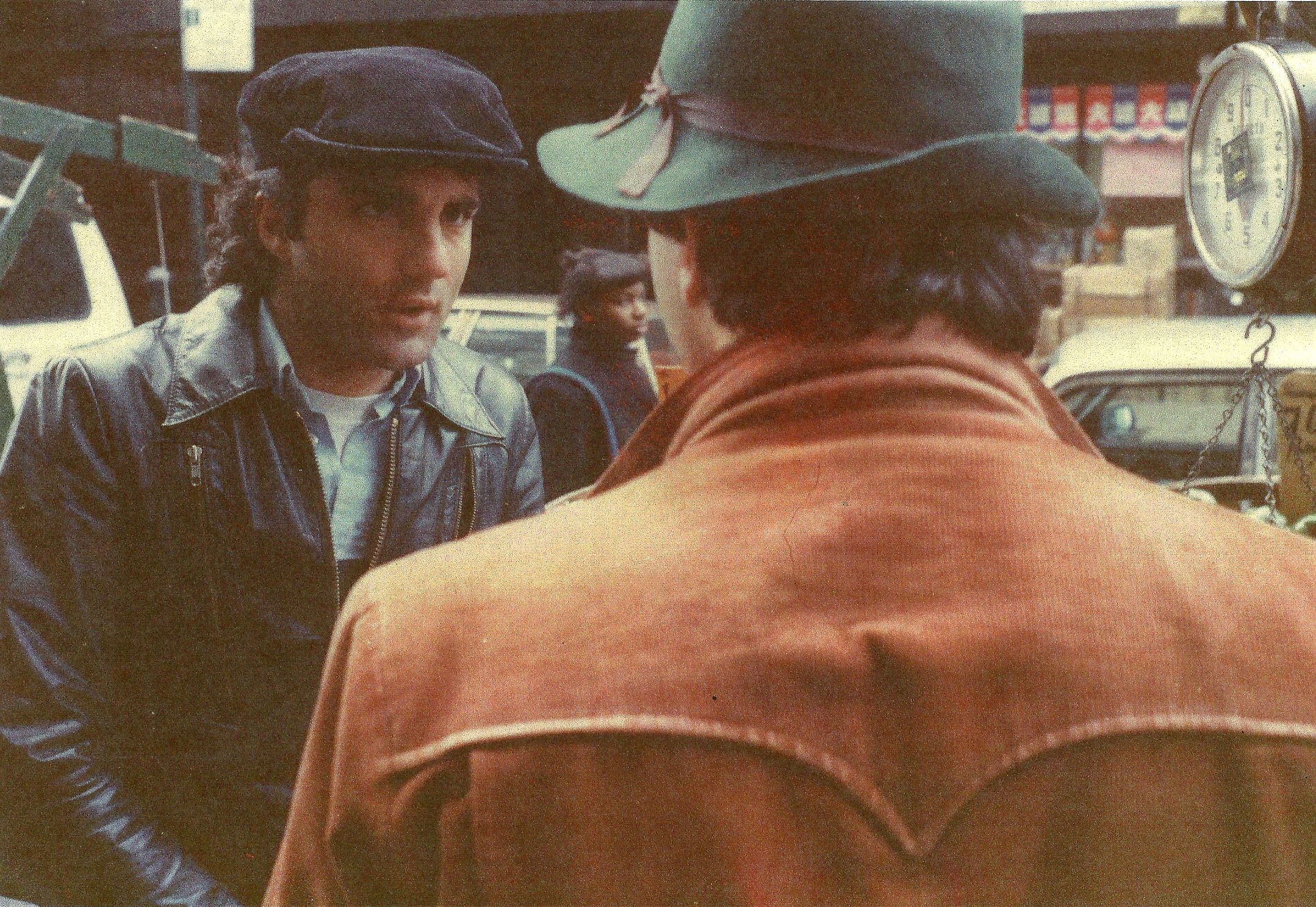 What ? You talking to me ? One of Richard's first film roles . An NYU student film shot in little Italy, just around the corner from his grandfather Alex's metal shop ,where they just happened to have filmed the Sollozzo office scene from The 