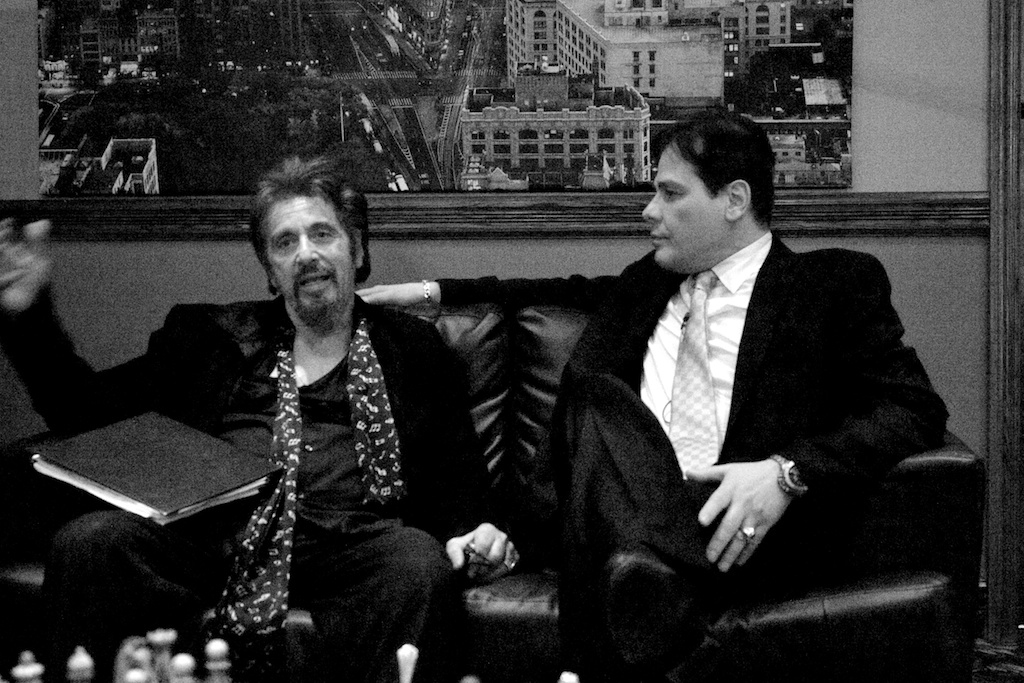 Al Pacino being interviewed by Frank D'Angelo on the Being Frank Show.