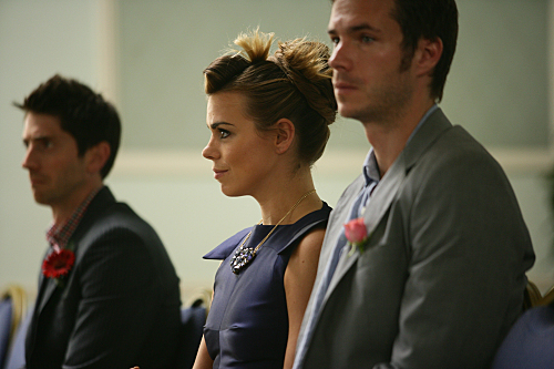 Still of James D'Arcy, Iddo Goldberg and Billie Piper in Secret Diary of a Call Girl (2007)