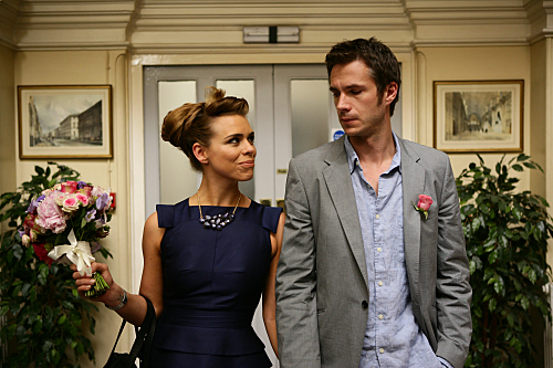 Still of James D'Arcy and Billie Piper in Secret Diary of a Call Girl (2007)