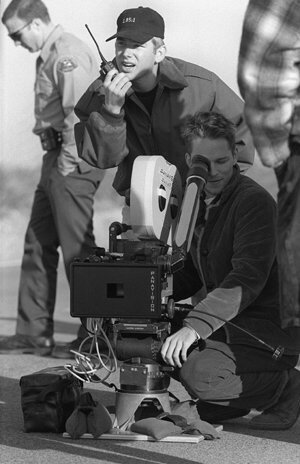 Matthew Warren and DP Tyler D'Askquith in Palmdale during 