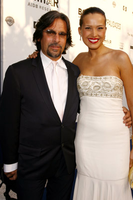 Sante D'Orazio and Petra Nemcova