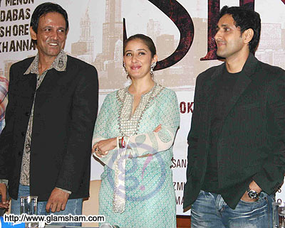 Kay Kay Menon,Manisha Koirala and Parvin Dabas at the launch of 'Sirf'