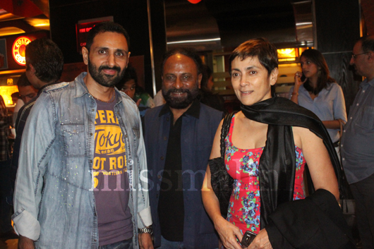 Parvin Dabas,Ketan Mehta,Deepa Mehta at the premiere of 'Sahi Dhandhe Galat Bande'