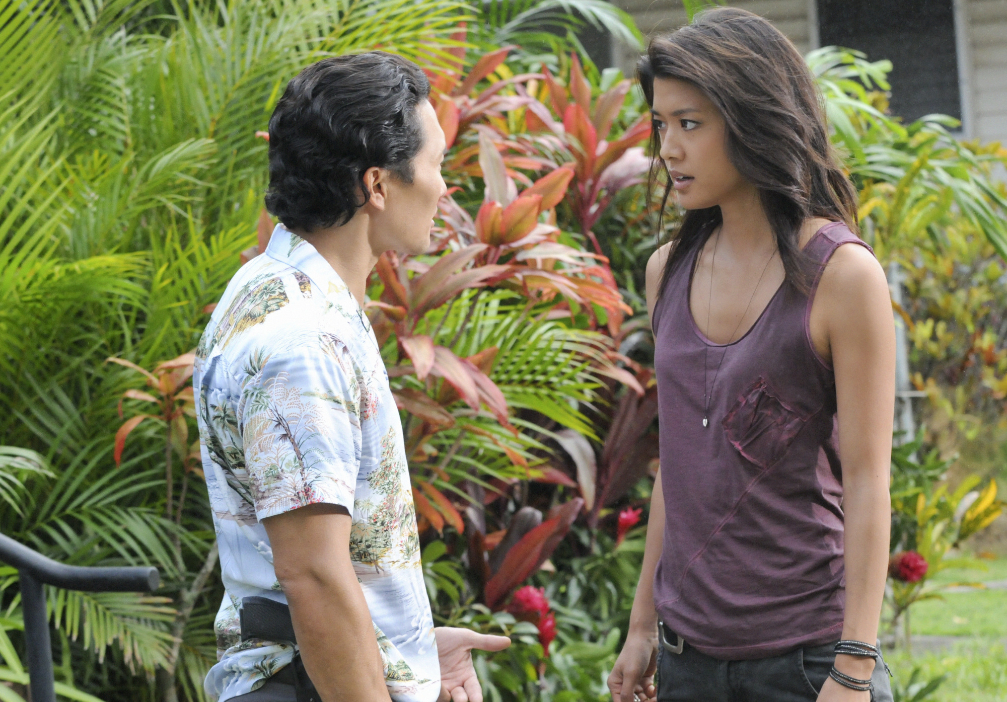 Still of Daniel Dae Kim and Grace Park in Hawaii Five-0 (2010)