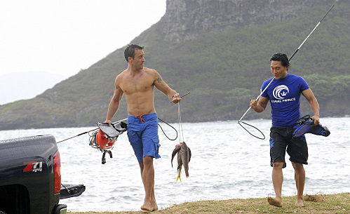 Still of Daniel Dae Kim and Alex O'Loughlin in Hawaii Five-0 (2010)
