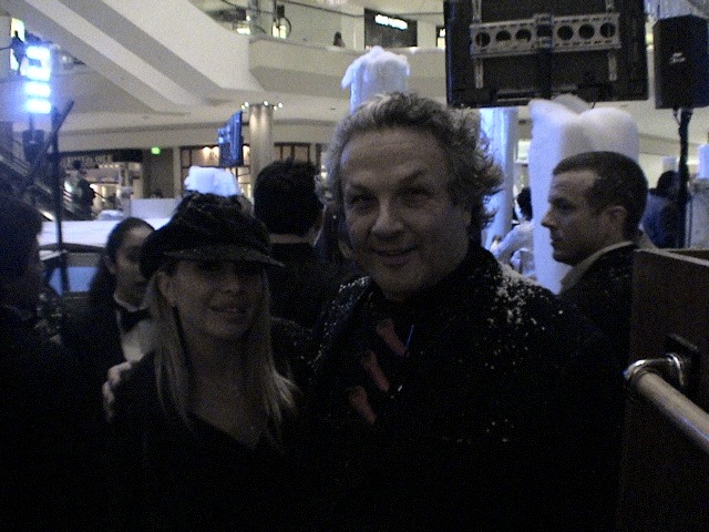 Eg and George Miller at Pr event for Happy feet