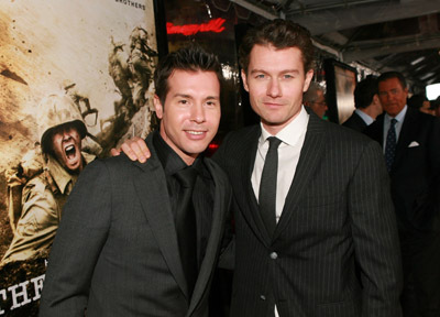 James Badge Dale and Jon Seda at event of The Pacific (2010)