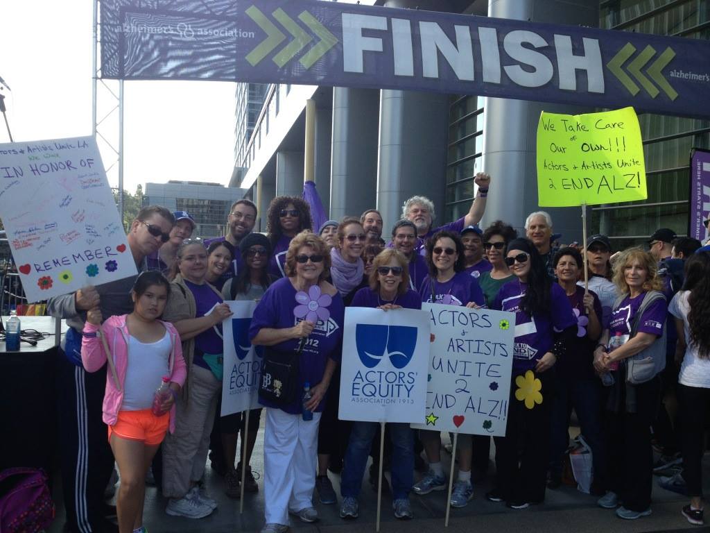 Actors and Artists Unite to End Alzheimer's LA- 2013