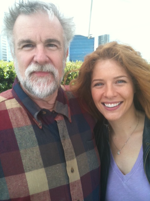 Bill EuDaly with Rachel Lefevre on 