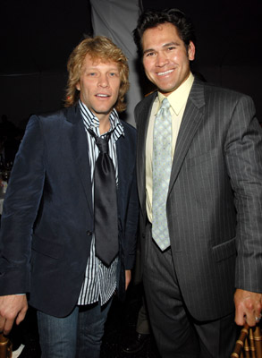 Jon Bon Jovi and Johnny Damon