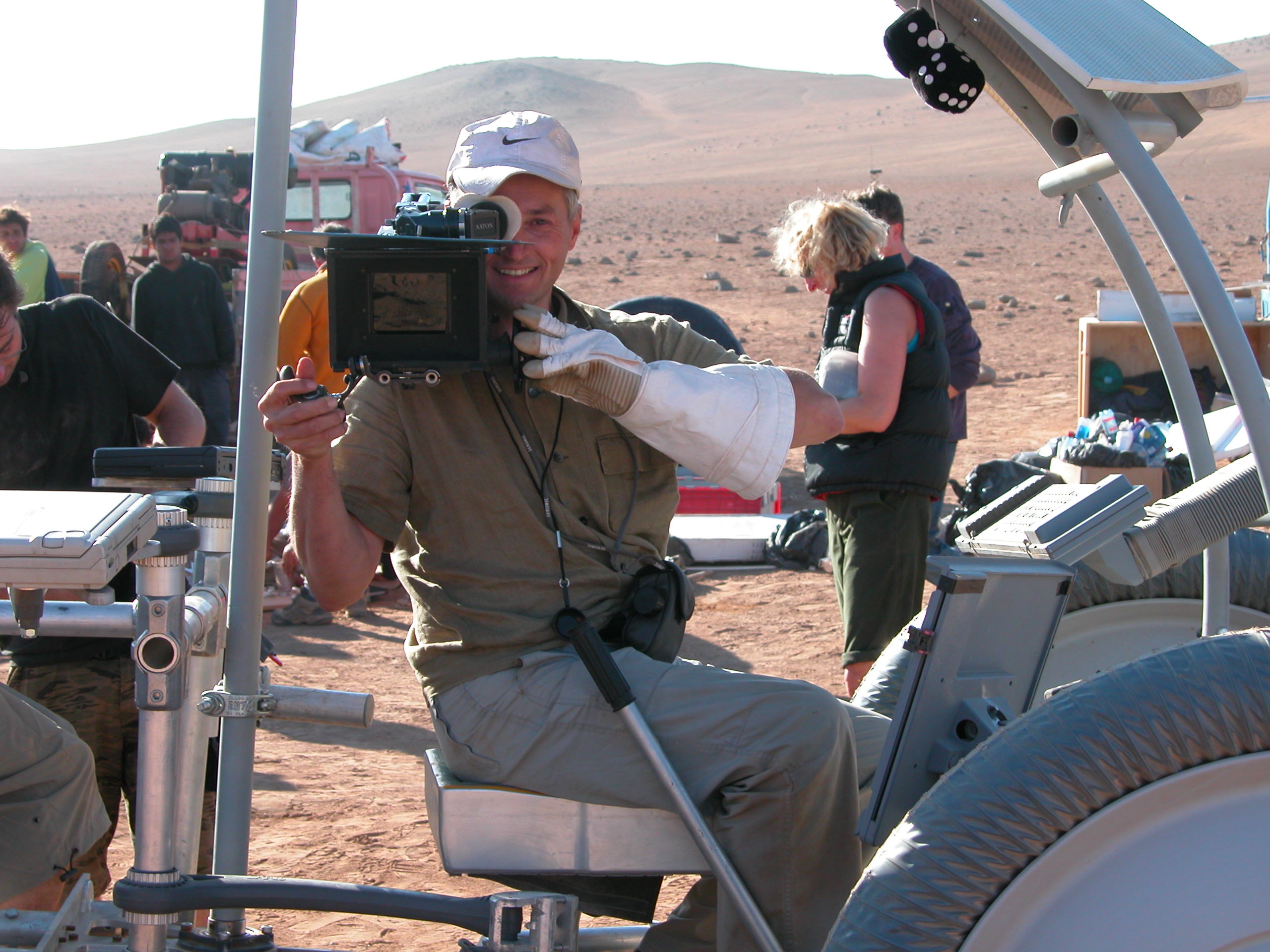Shooting in the Atacama Desert in Chile on Space Odyssey - Voyage To The Planets