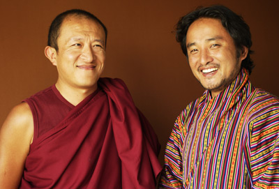 Tshewang Dendup and Khyentse Norbu