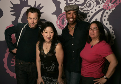 Alan Cumming, Margaret Cho, Bruce Daniels and Lorene Machado at event of Bam Bam and Celeste (2005)