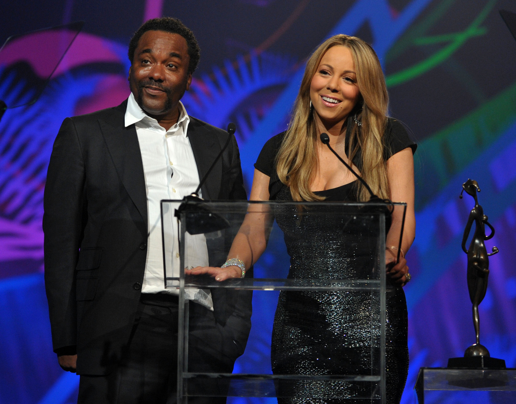 Mariah Carey and Lee Daniels