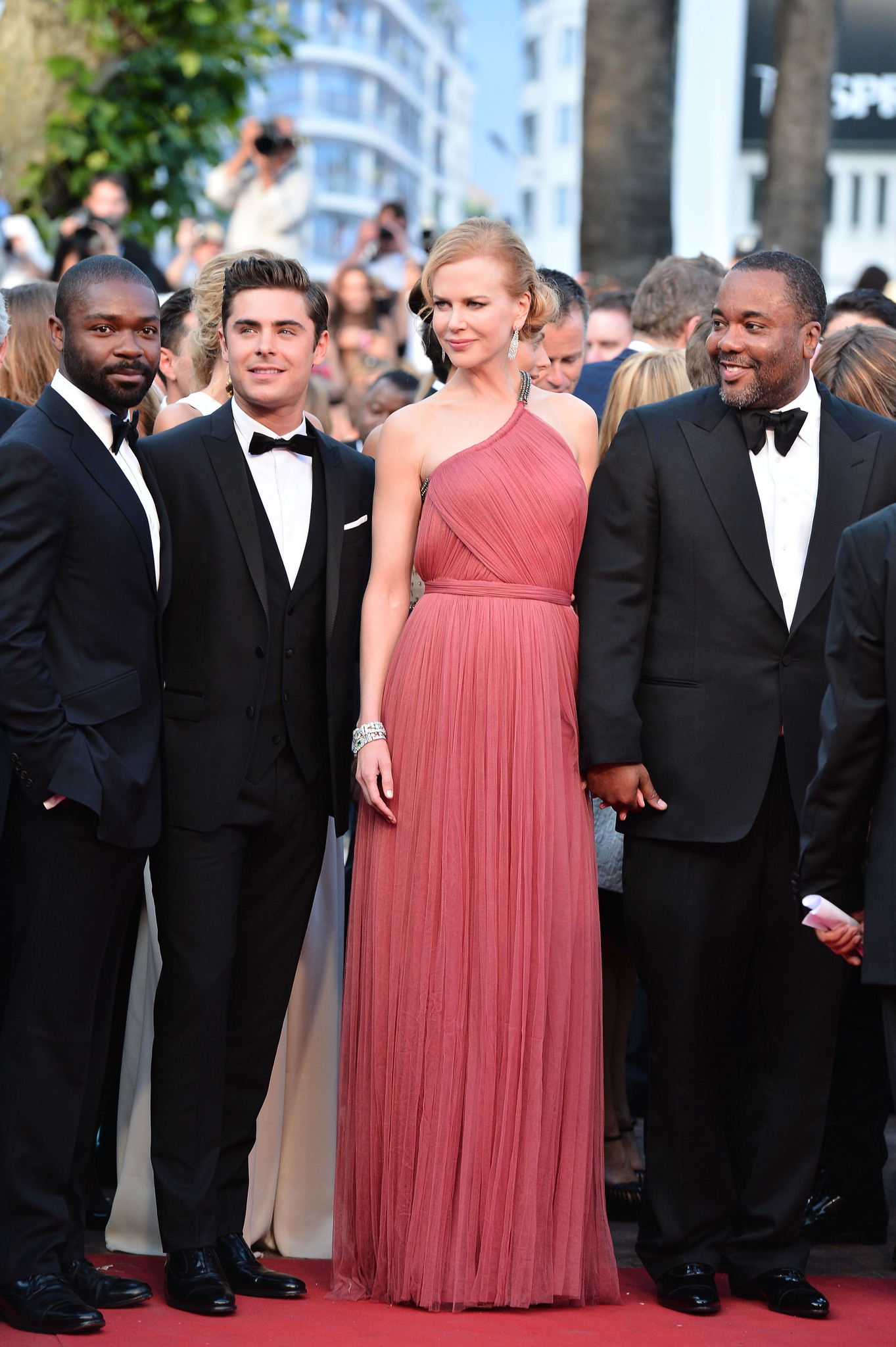 Nicole Kidman, Lee Daniels, David Oyelowo and Zac Efron at event of The Paperboy (2012)