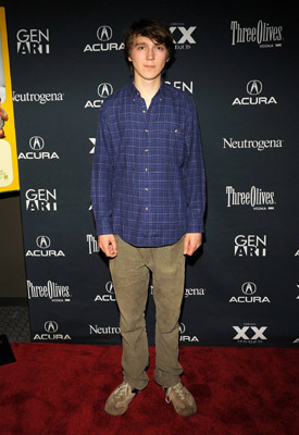 Paul Dano at event of Gigantic (2008)