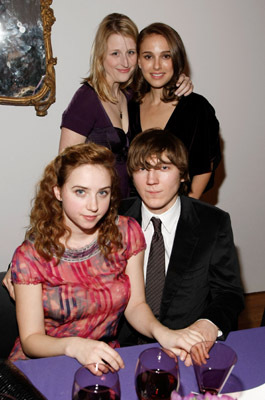 Natalie Portman, Paul Dano, Mamie Gummer and Zoe Kazan at event of The Other Boleyn Girl (2008)