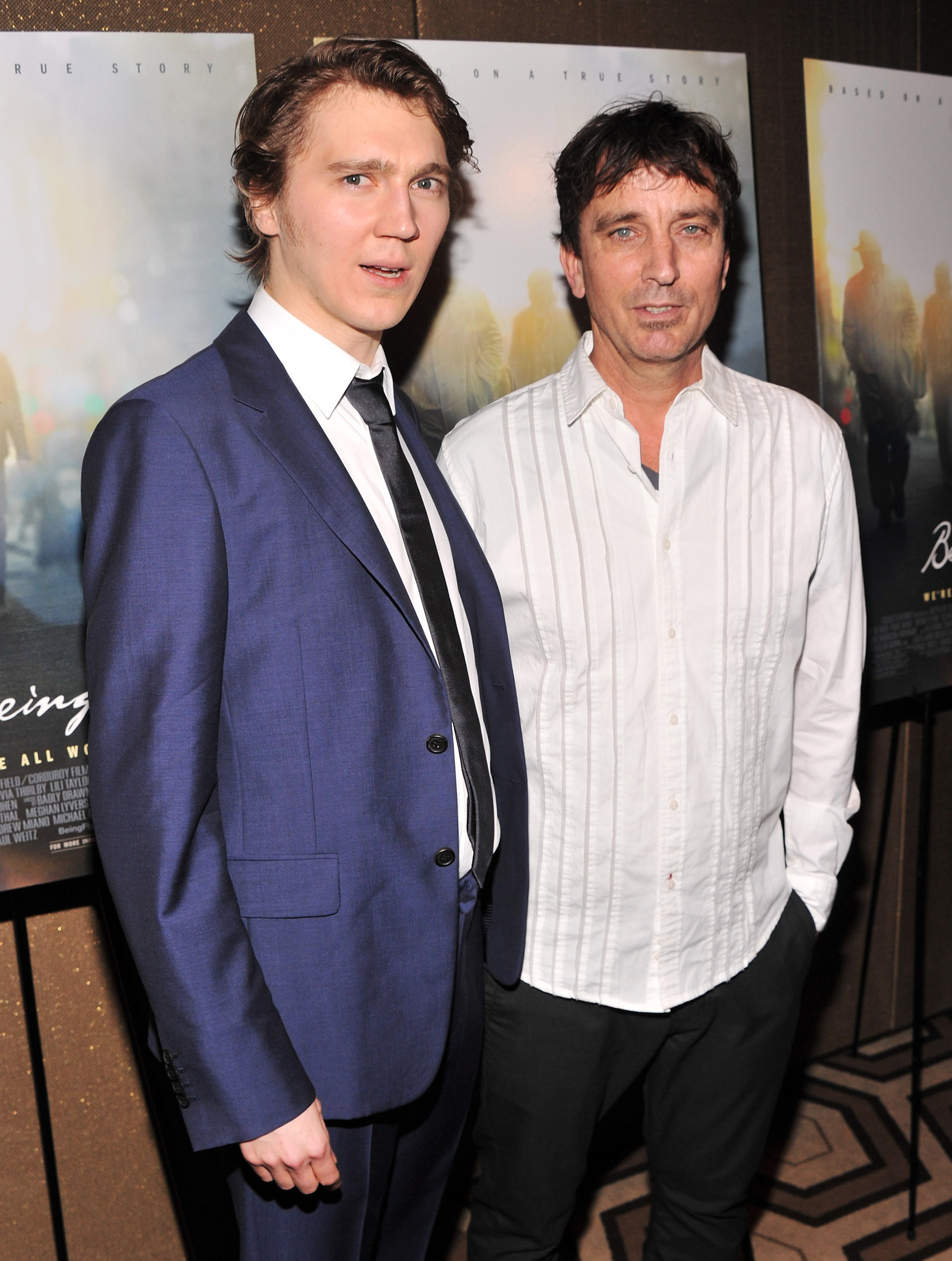 Paul Dano, Nick Flynn and Olivia Thirlby at event of Being Flynn (2012)