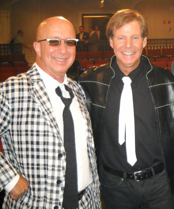 Ron Dante and Paul Shaffer at The letterman Show.