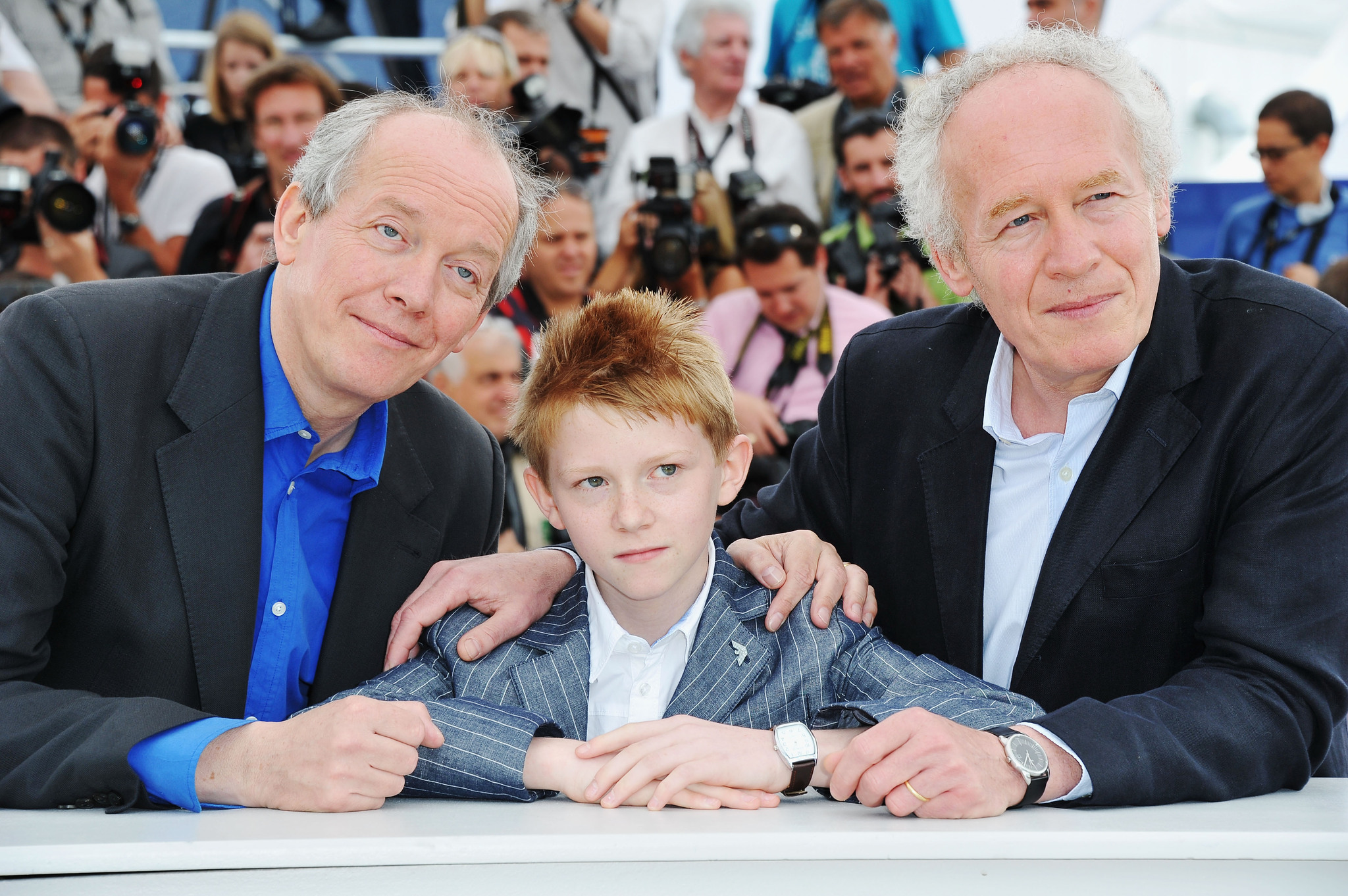 Jean-Pierre Dardenne, Luc Dardenne and Thomas Doret