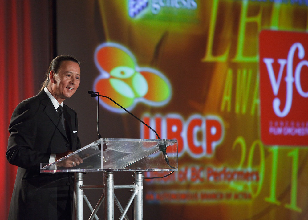 Walter Daroshin at the 2011 Leo Awards.