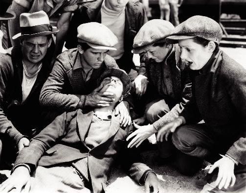 Still of Frankie Darro and Edwin Phillips in Wild Boys of the Road (1933)