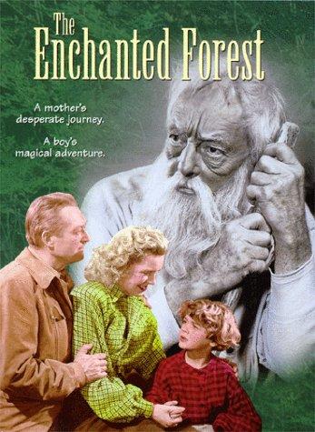 Harry Davenport, Brenda Joyce, Edmund Lowe and William Severn in The Enchanted Forest (1945)