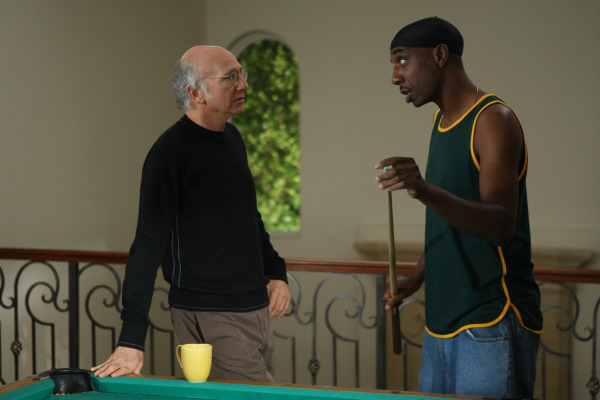 Still of Larry David, Bob Einstein and J.B. Smoove in Curb Your Enthusiasm (1999)