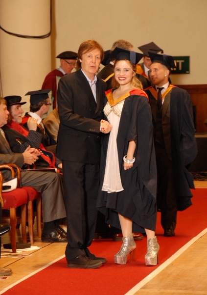Graduation from The Liverpool Institute for Performing Arts BA Acting (Honors) 2012