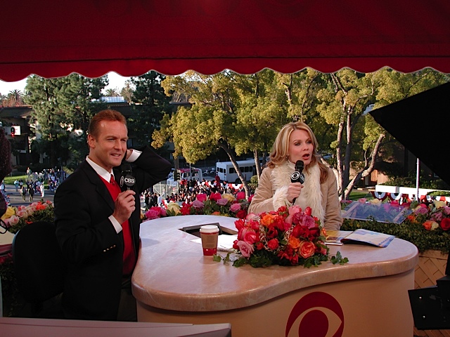Doug Davidson Host of The Rose Parade Live on CBS