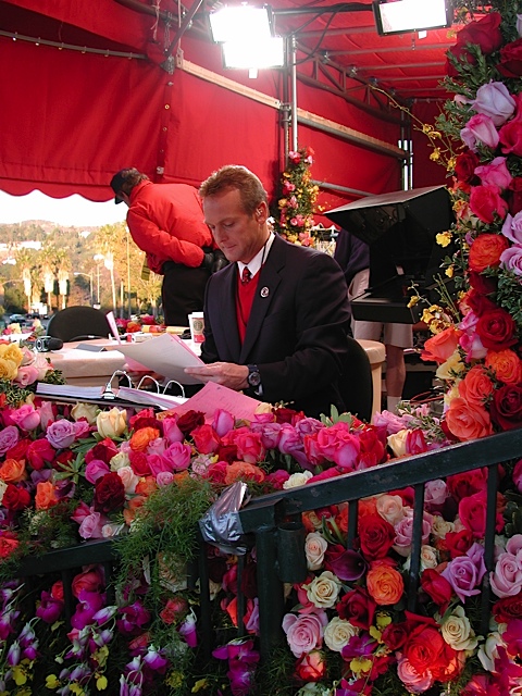 Doug Davidson The Rose Parade Host live on CBS
