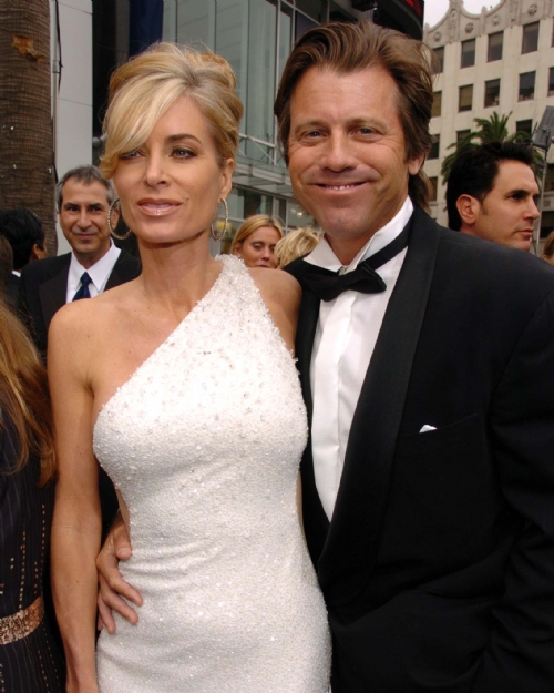Eileen Davidson and husband Vincent Van Patten 2007 Daytime Emmy's